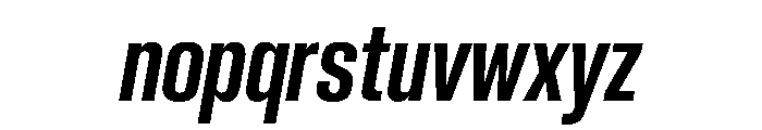 PPNeueCorp TightBoldItalic Instance Font LOWERCASE
