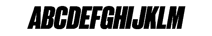 PPNeueCorp TightHeavyItalic Instance 0fc3e0d2 Font UPPERCASE