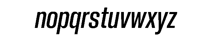 PPNeueCorp TightSemiboldItalic Instance 199e1f80 Font LOWERCASE