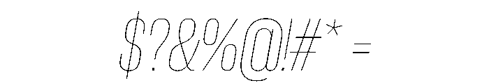 PPNeueCorp TightThinItalic Instance 2b4b269a Font OTHER CHARS