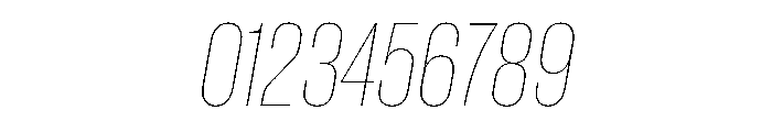 PPNeueCorp TightThinItalic Instance Font OTHER CHARS