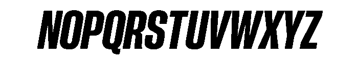 PPNeueCorp TightUltraboldItalic Instance 50c890db Font UPPERCASE