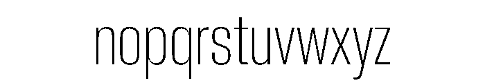 PPNeueCorp TightUltralight Instance 110931b6 Font LOWERCASE