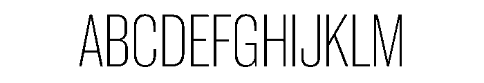 PPNeueCorp TightUltralight Instance Font UPPERCASE