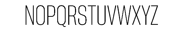 PPNeueCorp TightUltralight Instance Font UPPERCASE