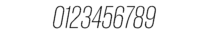 PPNeueCorp TightUltralightItalic Instance 2356c190 Font OTHER CHARS