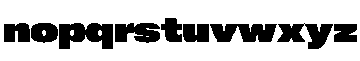PPNeueCorp WideHeavy Instance Font LOWERCASE