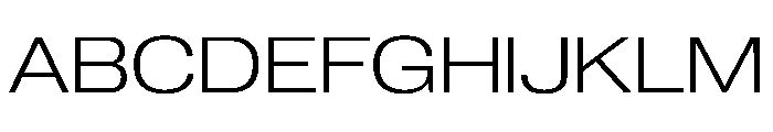PPNeueCorp WideLight Instance Font UPPERCASE