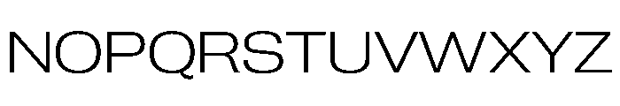 PPNeueCorp WideLight Instance Font UPPERCASE
