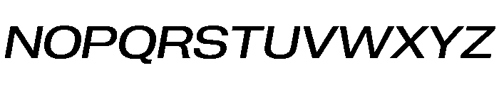 PPNeueCorp WideMediumItalic Instance Fd611d57 Font UPPERCASE