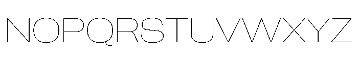PPNeueCorp WideThin Instance Font UPPERCASE