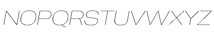 PPNeueCorp WideThinItalic Instance D95a7ada Font UPPERCASE