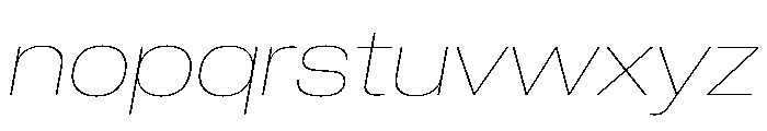 PPNeueCorp WideThinItalic Instance D95a7ada Font LOWERCASE