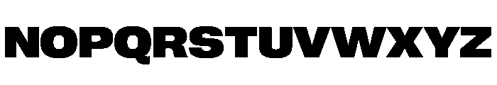 PPNeueCorp WideUltrabold Instance Font UPPERCASE
