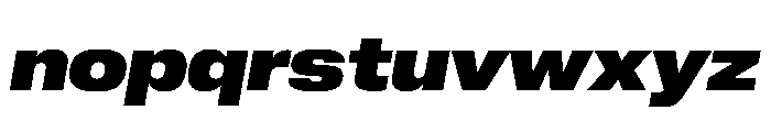 PPNeueCorp WideUltraboldItalic Instance 3cb165d6 Font LOWERCASE