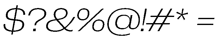 PPNeueCorp WideUltralightItalic Instance 73b472bb Font OTHER CHARS