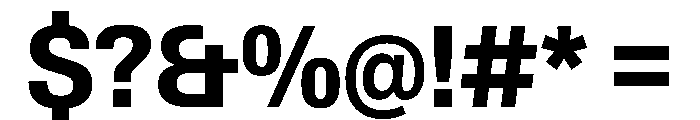 PPNeueGstaad CompactBold Instance Font OTHER CHARS