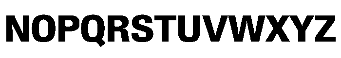 PPNeueGstaad CompactExtrabold Instance Font UPPERCASE