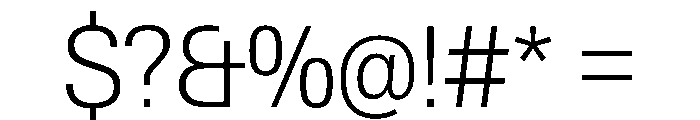 PPNeueGstaad CompactExtralight Instance Font OTHER CHARS