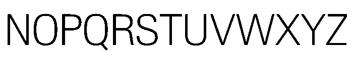 PPNeueGstaad CompactExtralight Instance Font UPPERCASE