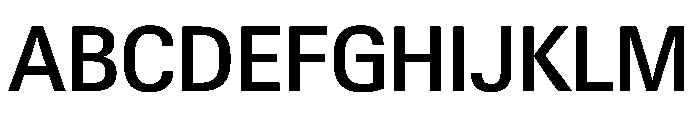 PPNeueGstaad CompactMedium Instance Font UPPERCASE