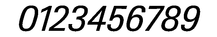 PPNeueGstaad CompactRegularItalic Instance Font OTHER CHARS