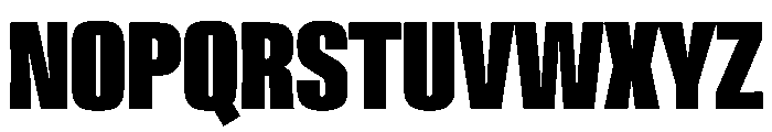 PPNeueGstaad CompressedBlack Instance Font UPPERCASE