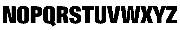 PPNeueGstaad CondensedBlack Instance Font UPPERCASE