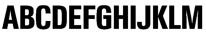 PPNeueGstaad CondensedBold Instance Font UPPERCASE