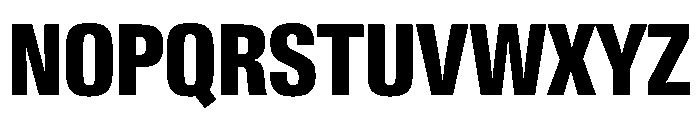 PPNeueGstaad CondensedExtrabold Instance Font UPPERCASE