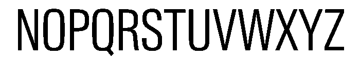 PPNeueGstaad CondensedLight Instance Font UPPERCASE