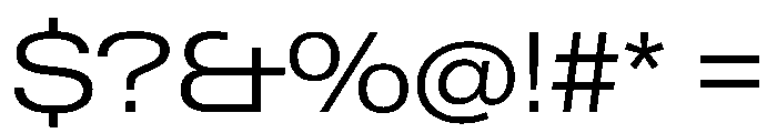 PPNeueGstaad ExpandedLight Instance Font OTHER CHARS