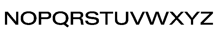 PPNeueGstaad ExpandedMedium Instance Font UPPERCASE
