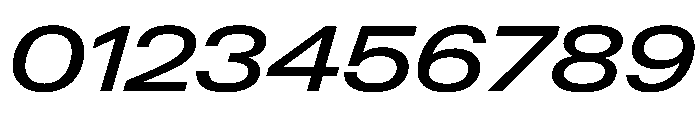 PPNeueGstaad ExpandedMediumItalic Instance Font OTHER CHARS