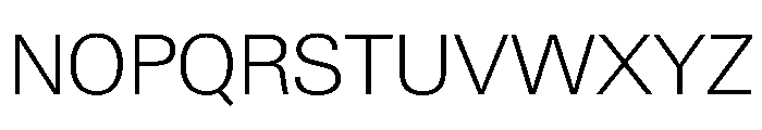 PPNeueGstaad Extralight Instance Font UPPERCASE