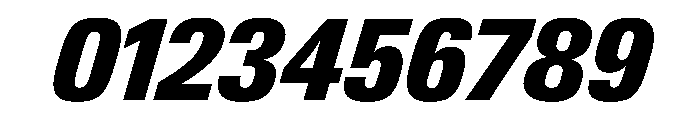 PPNeueGstaad NarrowBlackItalic Instance Font OTHER CHARS