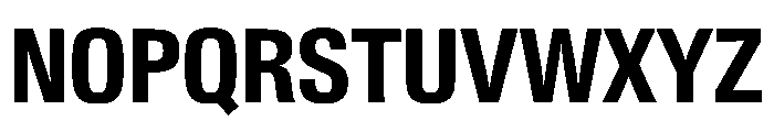 PPNeueGstaad NarrowBold Instance Font UPPERCASE