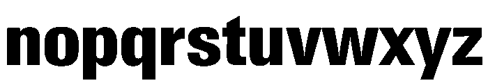 PPNeueGstaad NarrowExtrabold Instance Font LOWERCASE