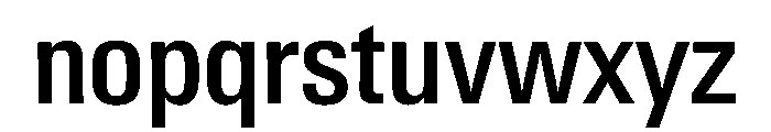 PPNeueGstaad NarrowMedium Instance Font LOWERCASE
