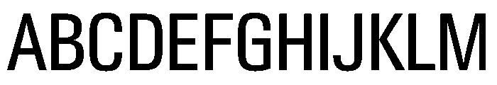 PPNeueGstaad NarrowRegular Instance Font UPPERCASE