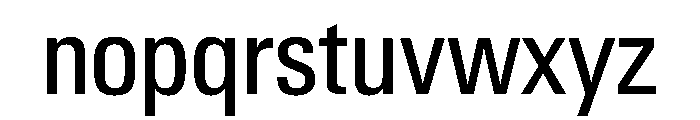 PPNeueGstaad NarrowRegular Instance Font LOWERCASE