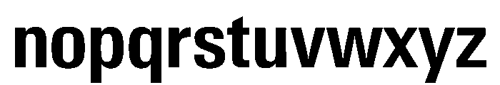 PPNeueGstaad NarrowSemibold Instance Font LOWERCASE