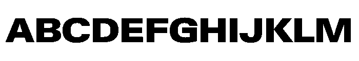 PPNeueGstaad WideBlack Instance Font UPPERCASE