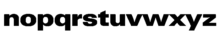 PPNeueGstaad WideBlack Instance Font LOWERCASE