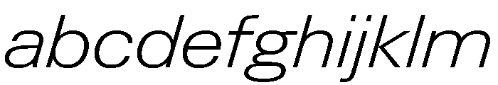 PPNeueGstaad WideExtralightItalic Instance FONT