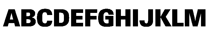 PPNeueGstaadCompact CompactBlack Instance Font UPPERCASE