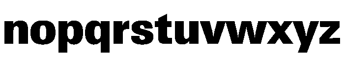 PPNeueGstaadCompact CompactBlack Instance Font LOWERCASE