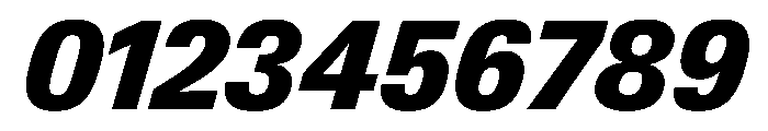 PPNeueGstaadCompact CompactBlackItalic Instance Font OTHER CHARS