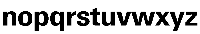 PPNeueGstaadCompact CompactBold Instance Font LOWERCASE