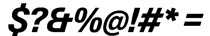 PPNeueGstaadCompact CompactBoldItalic Instance Font OTHER CHARS